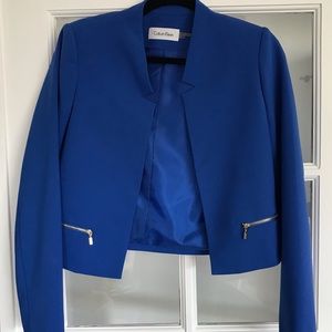 Royal blue Calvin Klein blazer